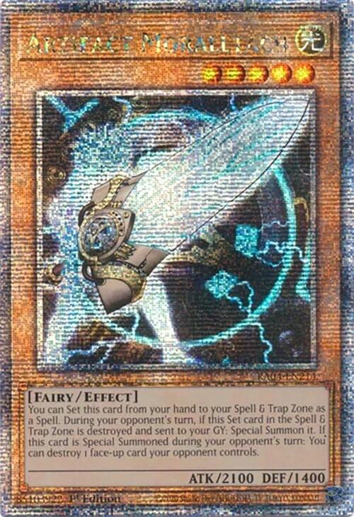Artifact Moralltach [RA04-EN214] Quarter Century Secret Rare | The Time Vault CA
