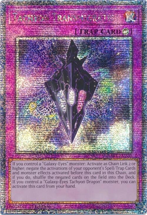 Tachyon Transmigration [RA04-EN220] Quarter Century Secret Rare | The Time Vault CA
