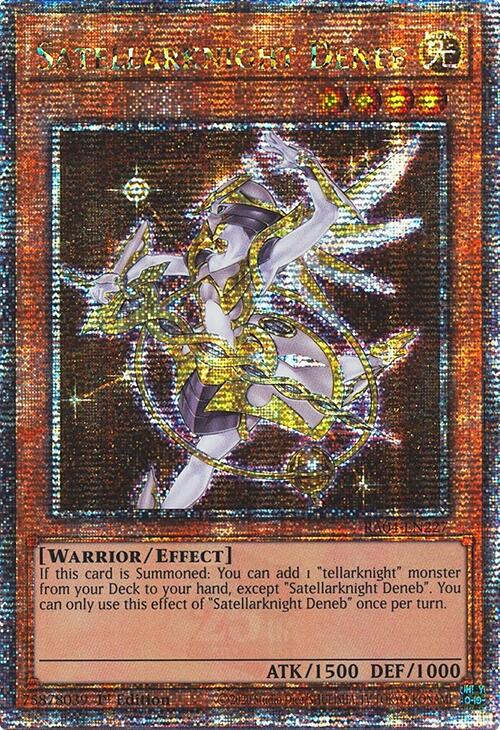 Satellarknight Deneb [RA04-EN227] Quarter Century Secret Rare | The Time Vault CA