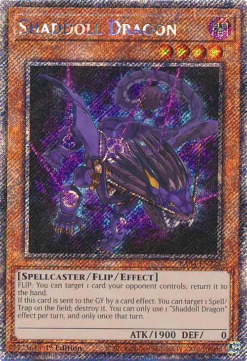 Shaddoll Dragon [RA04-EN228] Platinum Secret Rare | The Time Vault CA