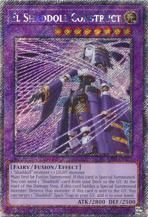 El Shaddoll Construct (Alternate Art) [RA04-EN229] Platinum Secret Rare | The Time Vault CA