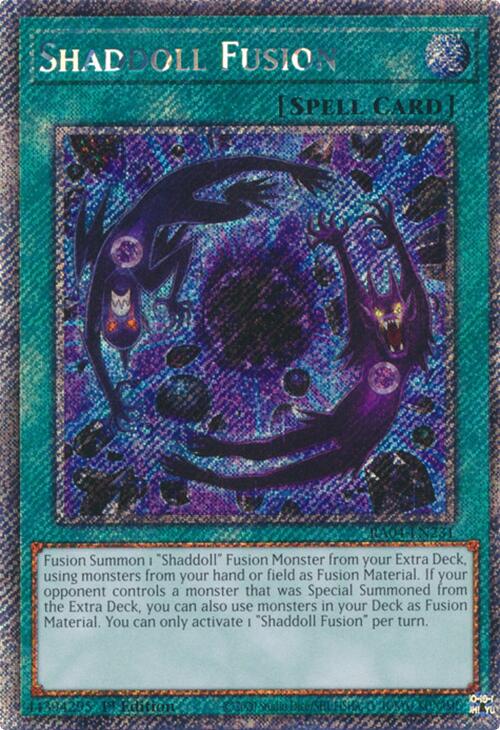 Shaddoll Fusion [RA04-EN231] Platinum Secret Rare | The Time Vault CA