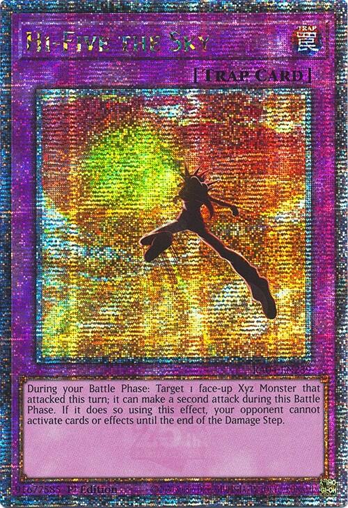 Hi-Five the Sky [RA04-EN239] Quarter Century Secret Rare | The Time Vault CA