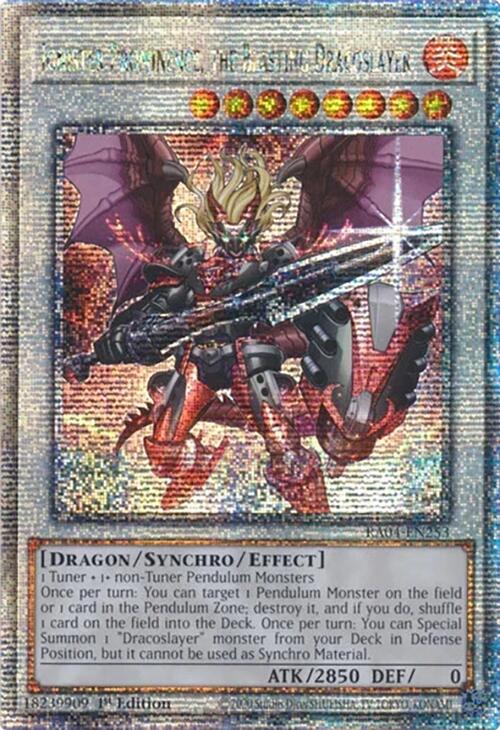 Ignister Prominence, the Blasting Dracoslayer [RA04-EN253] Quarter Century Secret Rare | The Time Vault CA