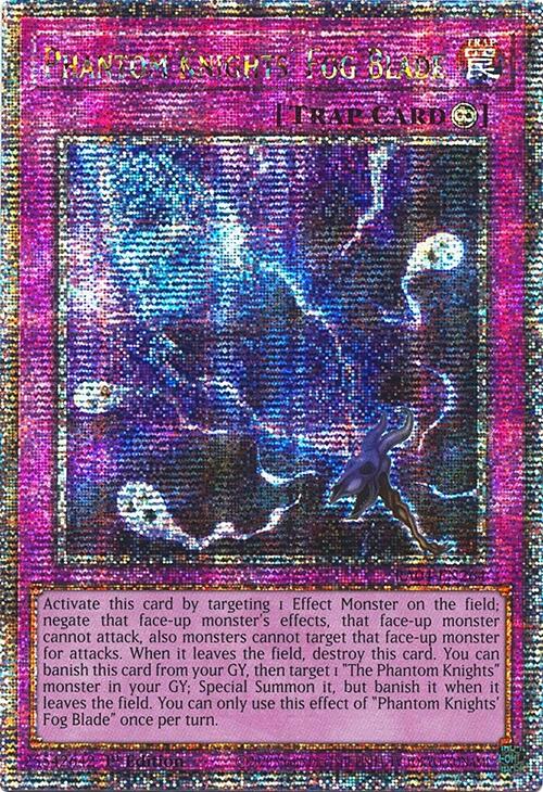 Phantom Knights' Fog Blade [RA04-EN264] Quarter Century Secret Rare | The Time Vault CA
