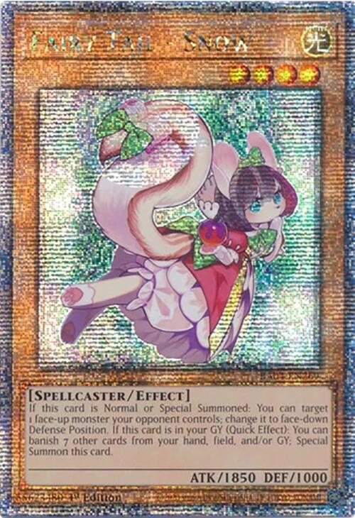 Fairy Tail - Snow [RA04-EN269] Quarter Century Secret Rare | The Time Vault CA