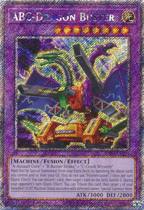 ABC-Dragon Buster [RA04-EN271] Platinum Secret Rare | The Time Vault CA
