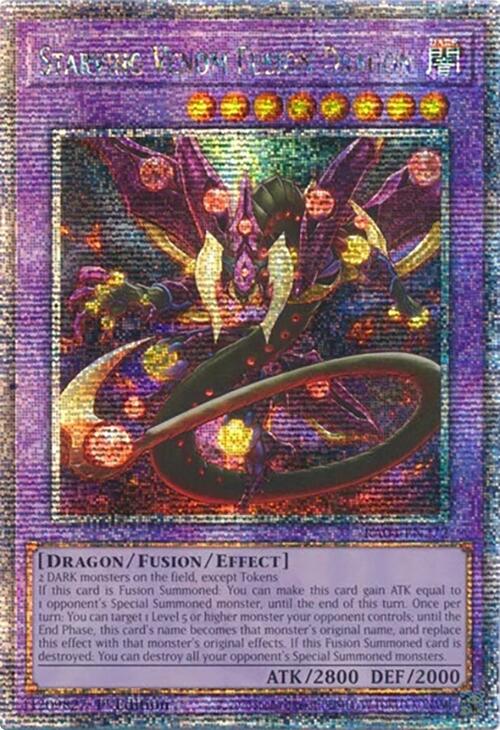 Starving Venom Fusion Dragon [RA04-EN272] Quarter Century Secret Rare | The Time Vault CA
