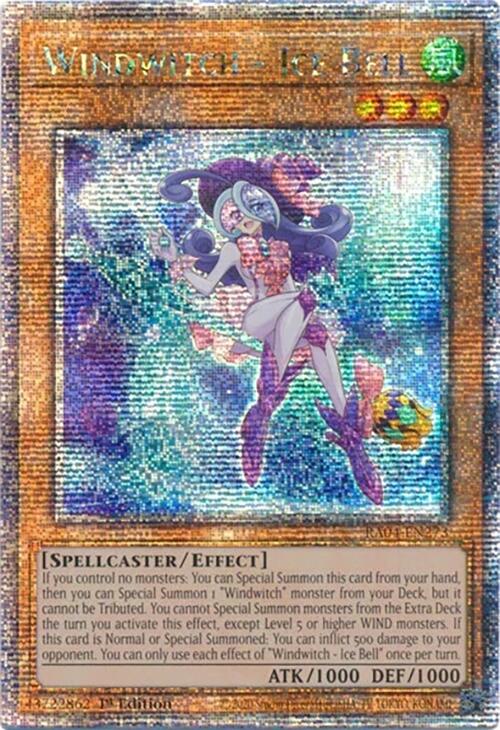 Windwitch - Ice Bell [RA04-EN273] Quarter Century Secret Rare | The Time Vault CA