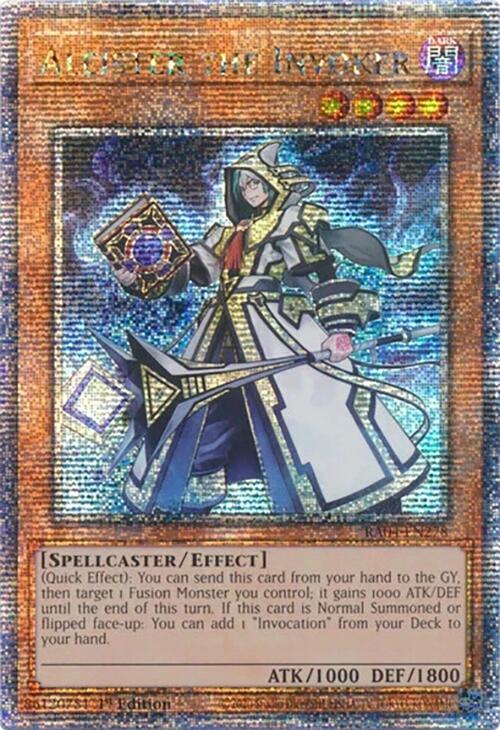 Aleister the Invoker [RA04-EN278] Quarter Century Secret Rare | The Time Vault CA