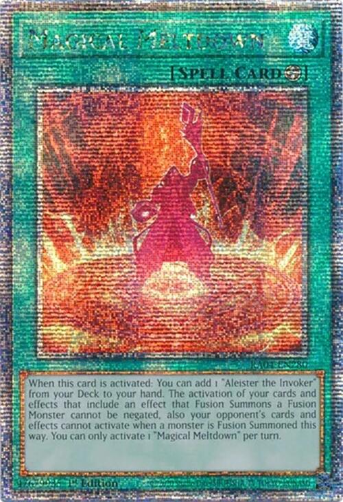 Magical Meltdown [RA04-EN280] Quarter Century Secret Rare | The Time Vault CA