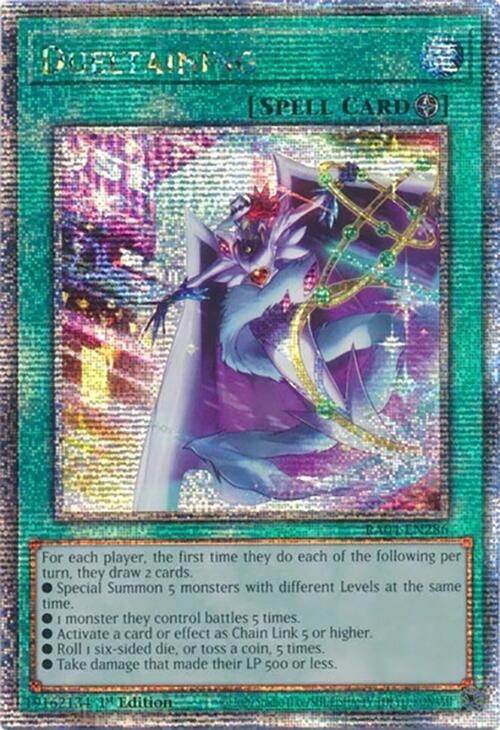 Dueltaining [RA04-EN286] Quarter Century Secret Rare | The Time Vault CA