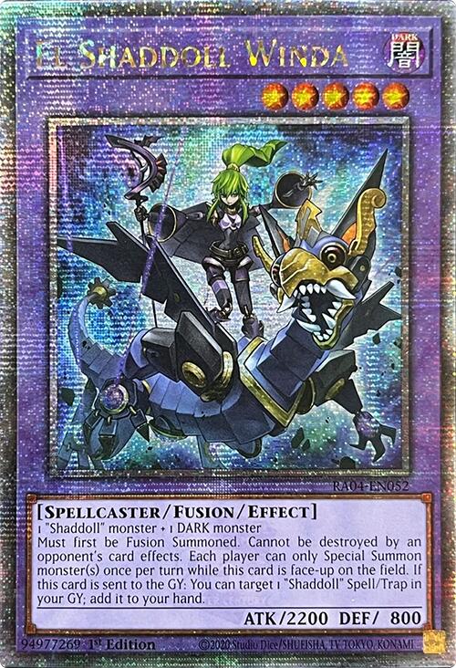 El Shaddoll Winda [RA04-EN052] Quarter Century Secret Rare | The Time Vault CA