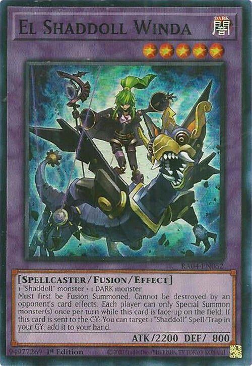 El Shaddoll Winda [RA04-EN052] Super Rare | The Time Vault CA