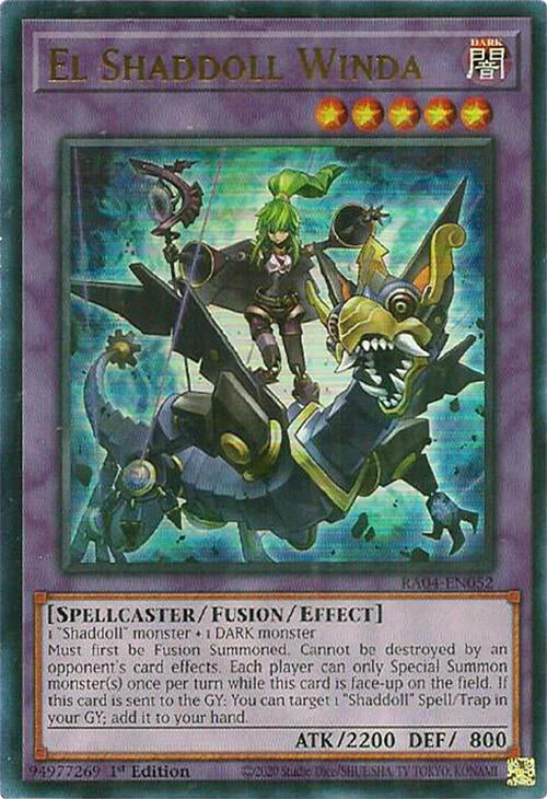 El Shaddoll Winda [RA04-EN052] Ultra Rare | The Time Vault CA