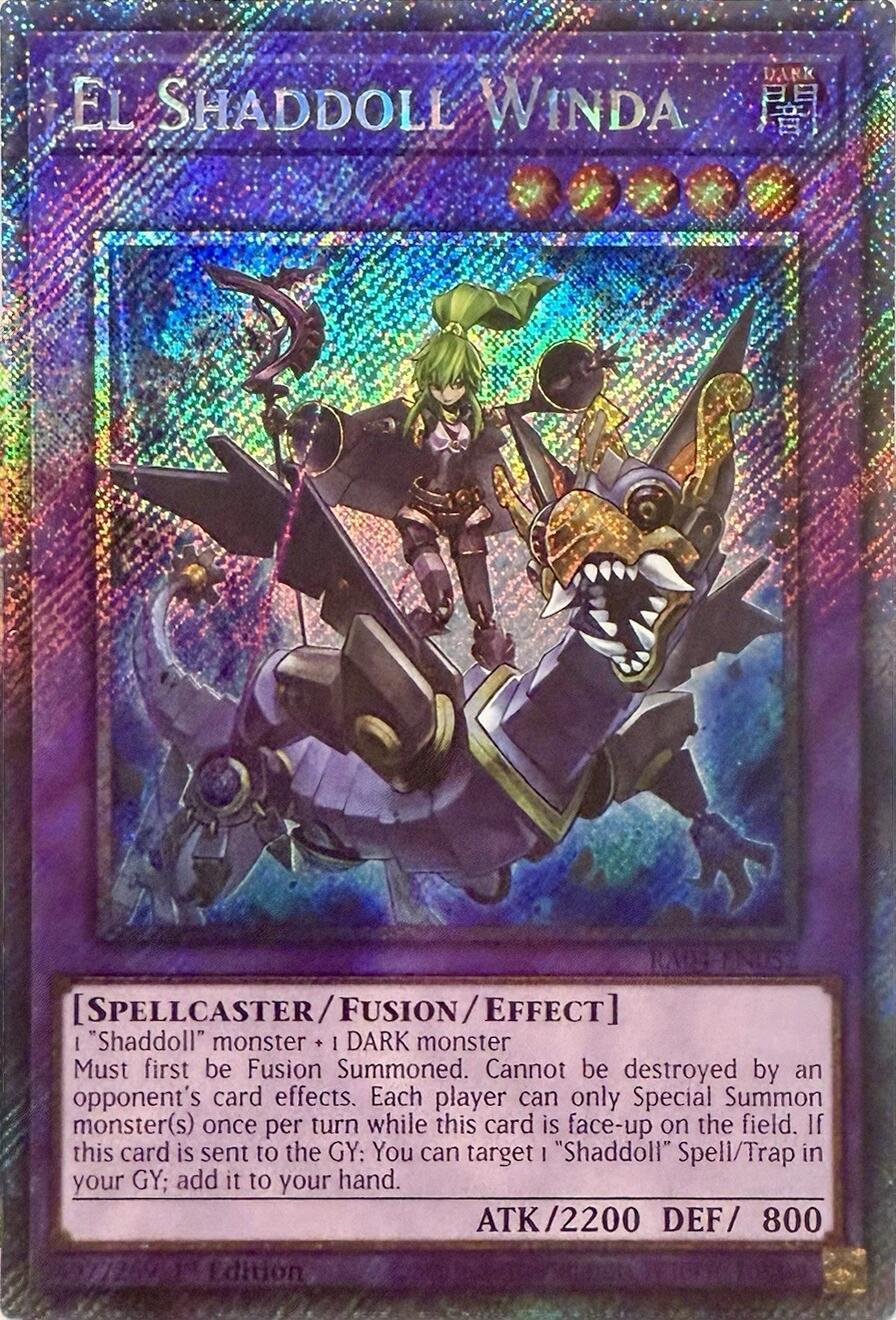 El Shaddoll Winda [RA04-EN052] Platinum Secret Rare | The Time Vault CA
