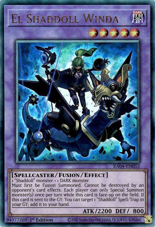 El Shaddoll Winda [RA04-EN052] Prismatic Ultimate Rare | The Time Vault CA