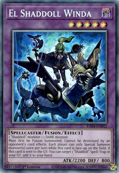 El Shaddoll Winda [RA04-EN052] Prismatic Collector's Rare | The Time Vault CA