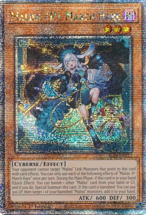 Maliss P March Hare [ALIN-EN023] Quarter Century Secret Rare | The Time Vault CA