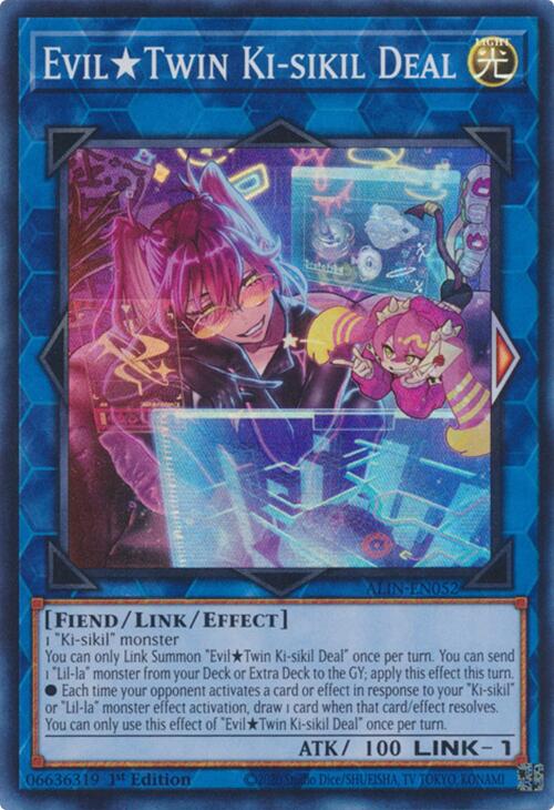 Evil Twin Ki-sikil Deal [ALIN-EN052] Super Rare | The Time Vault CA