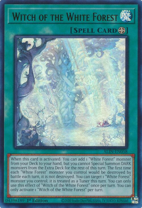 Witch of the White Forest [ALIN-EN058] Ultra Rare | The Time Vault CA