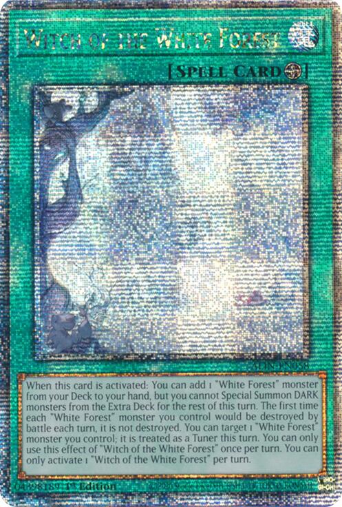 Witch of the White Forest [ALIN-EN058] Quarter Century Secret Rare | The Time Vault CA