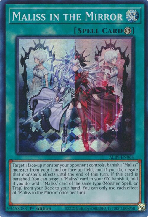 Maliss in the Mirror [ALIN-EN064] Super Rare | The Time Vault CA
