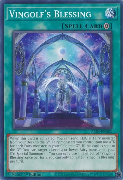 Vingolf's Blessing [ALIN-EN083] Common | The Time Vault CA