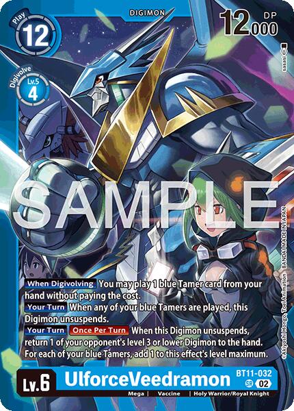 UlforceVeedramon [BT11-032] (Limited Card Pack -Billion Bullet-) [Limited Card Pack -Billion Bullet-] | The Time Vault CA