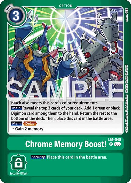 Chrome Memory Boost! [LM-048] (Limited Card Pack -Billion Bullet-) [Limited Card Pack -Billion Bullet-] | The Time Vault CA
