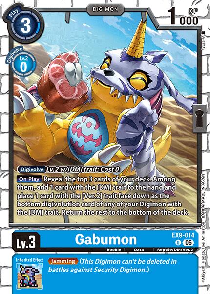 Gabumon [EX9-014] [Versus Monsters] | The Time Vault CA