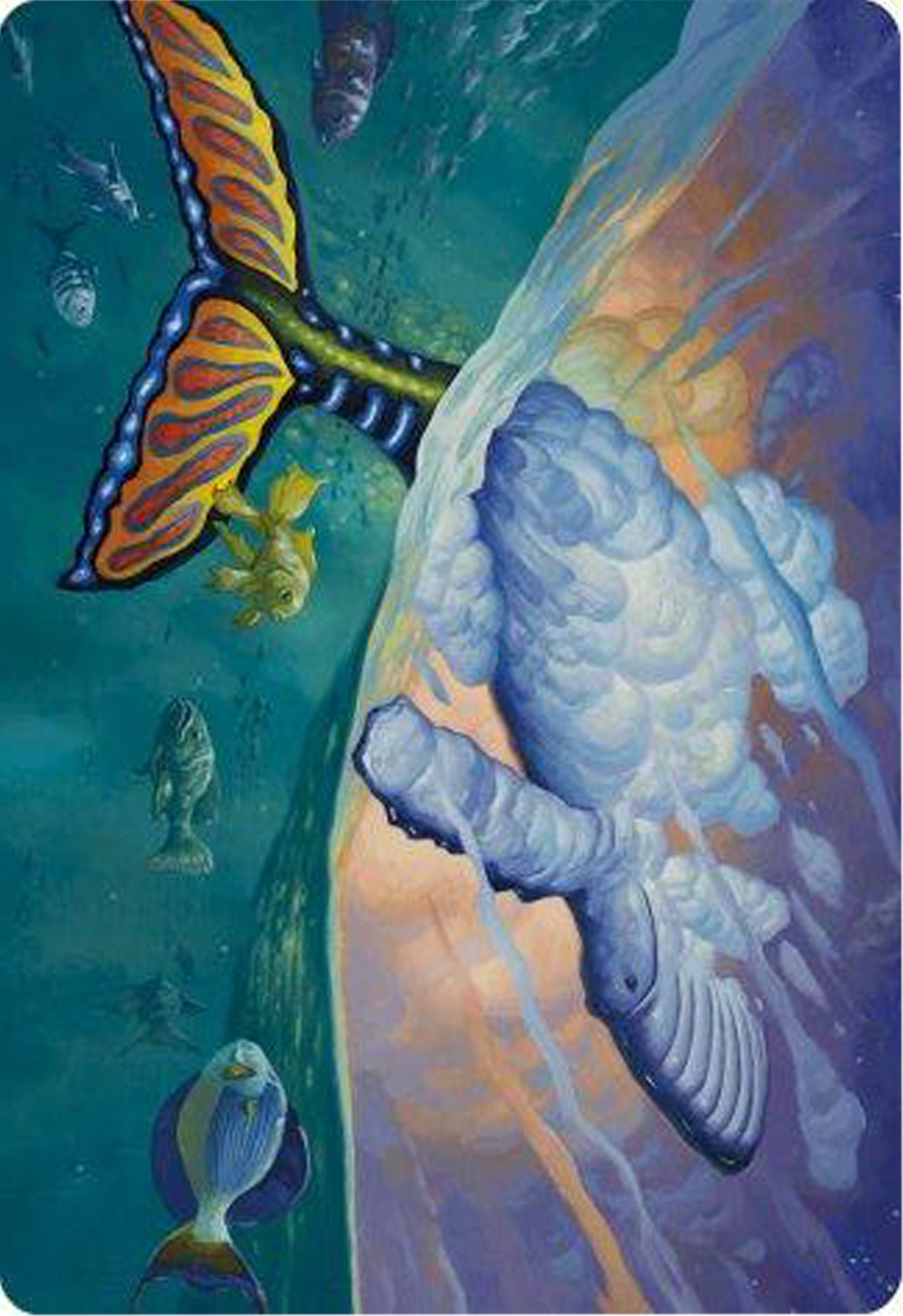 Dreamtide Whale Art Card [Modern Horizons 3 Art Series] | The Time Vault CA