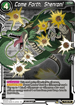 Come Forth, Shenron! (P-335) [Tournament Promotion Cards] | The Time Vault CA