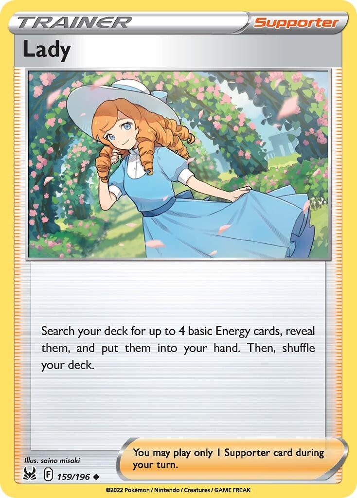 Lady (159/196) [Sword & Shield: Lost Origin] | The Time Vault CA