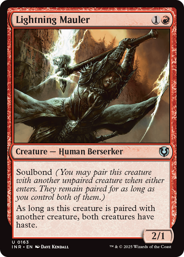 Lightning Mauler [Innistrad Remastered] | The Time Vault CA