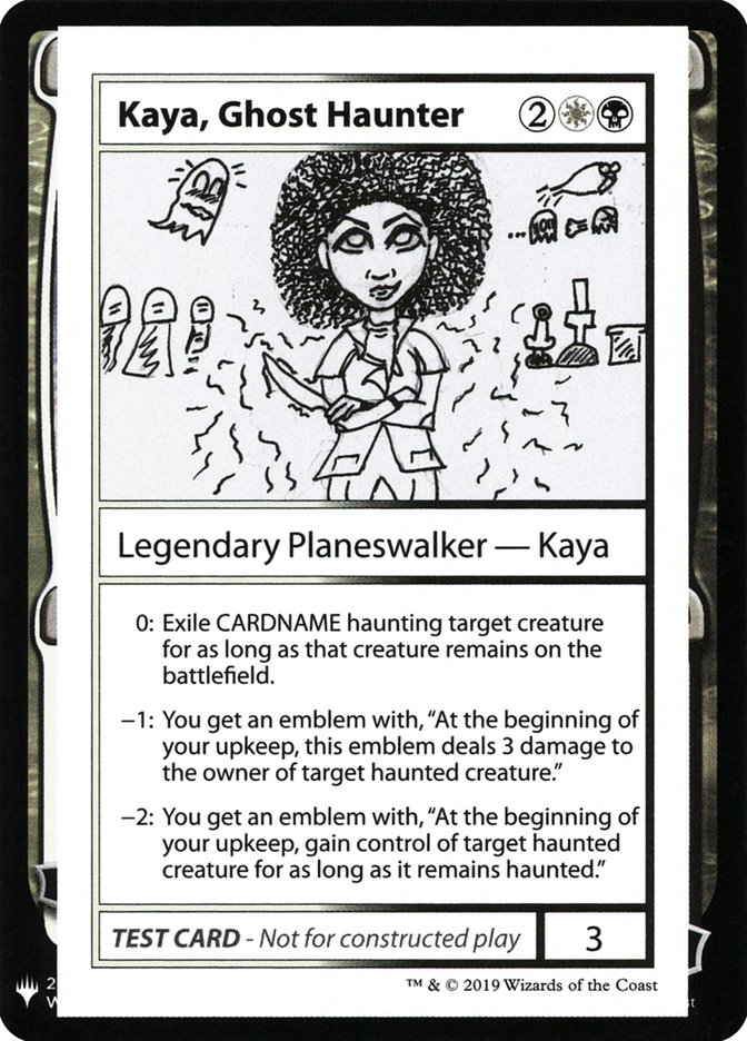 Kaya, Ghost Haunter [Mystery Booster Playtest Cards] | The Time Vault CA