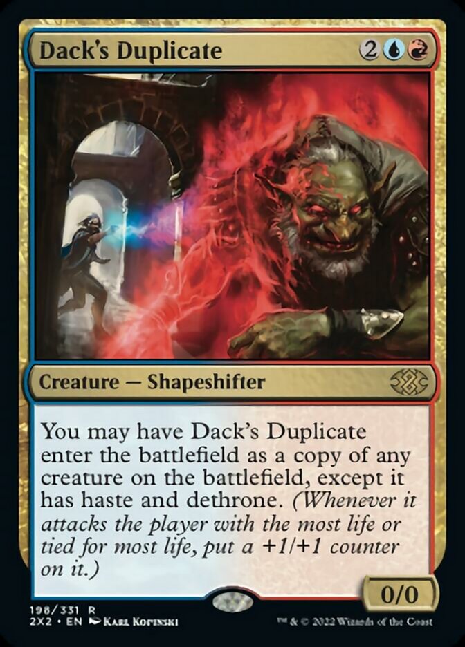 Dack's Duplicate [Double Masters 2022] | The Time Vault CA