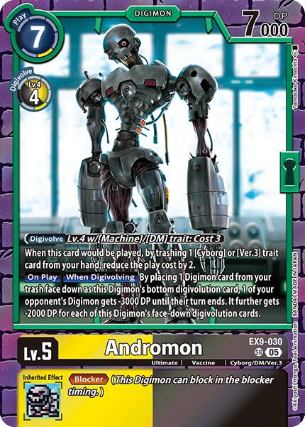 Andromon [EX9-030] [Versus Monsters] | The Time Vault CA