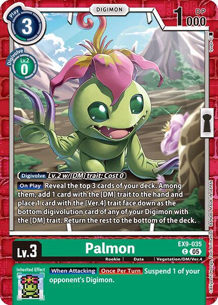 Palmon [EX9-035] [Versus Monsters] | The Time Vault CA