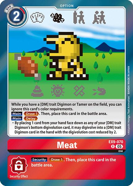 Meat [EX9-070] [Versus Monsters] | The Time Vault CA