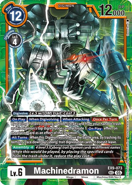 Machinedramon [EX9-073] [Versus Monsters] | The Time Vault CA