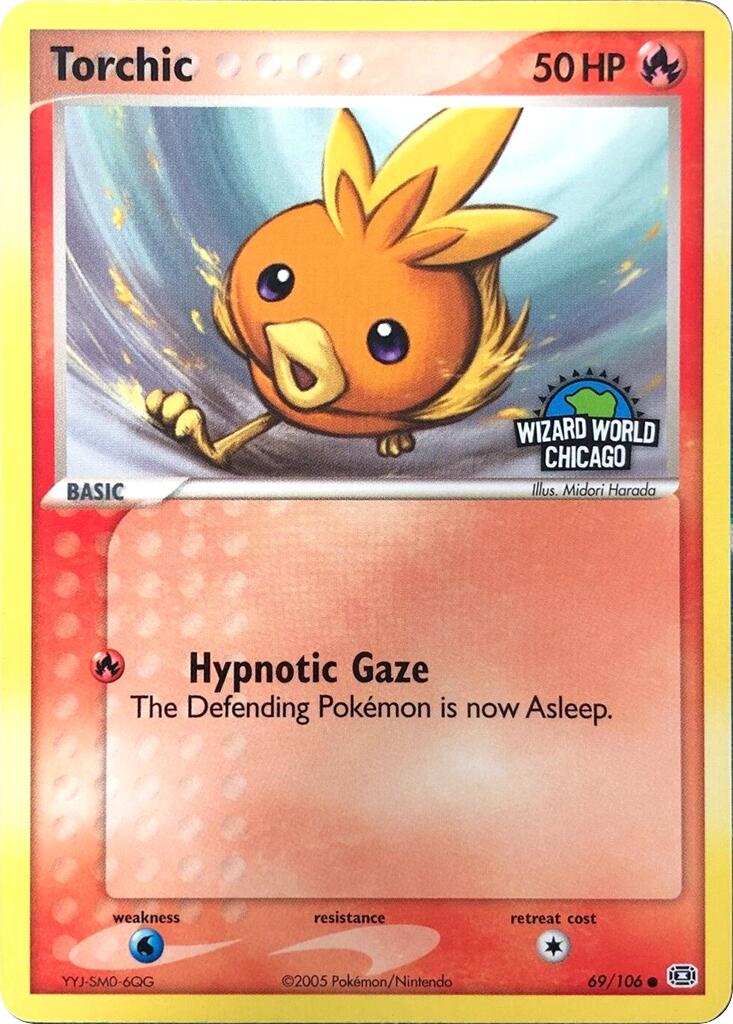 Torchic (69/106) (Wizard World Chicago) [Miscellaneous Cards] | The Time Vault CA