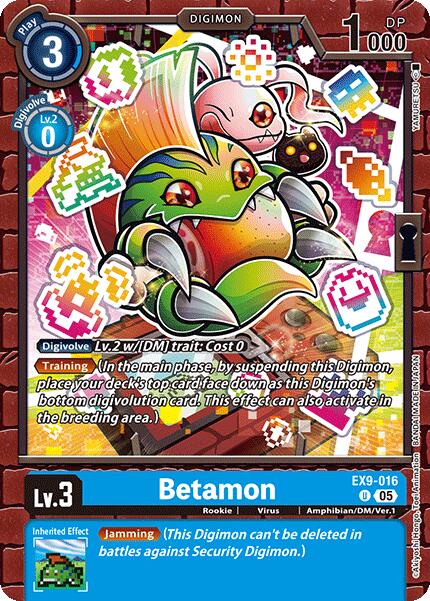 Betamon [EX9-016] [Versus Monsters] | The Time Vault CA