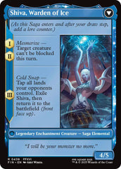 Jill, Shiva's Dominant // Shiva, Warden of Ice (Extended Art) [FINAL FANTASY] | The Time Vault CA