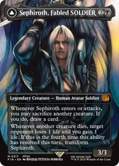 Sephiroth, Fabled SOLDIER // Sephiroth, One-Winged Angel (Borderless) (0317) [FINAL FANTASY] | The Time Vault CA