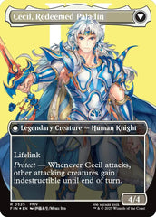 Cecil, Dark Knight // Cecil, Redeemed Paladin (Borderless) (Surge Foil) [FINAL FANTASY] | The Time Vault CA
