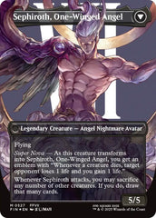 Sephiroth, Fabled SOLDIER // Sephiroth, One-Winged Angel (Borderless) (Surge Foil) [FINAL FANTASY] | The Time Vault CA