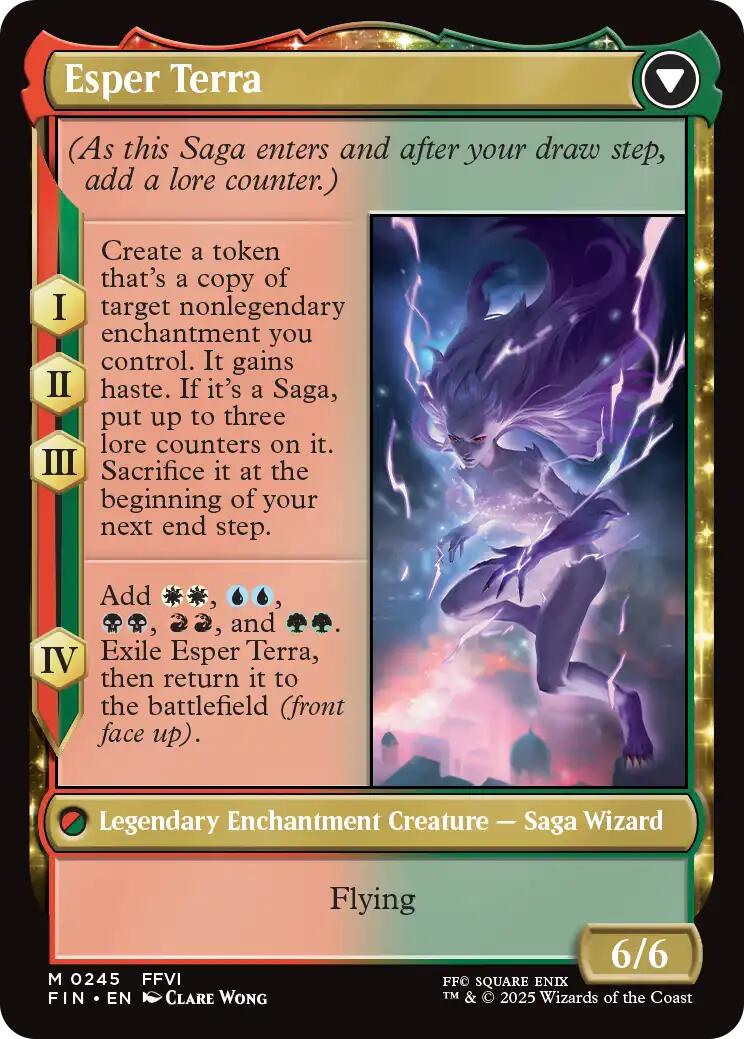 Terra, Magical Adept // Esper Terra [FINAL FANTASY] | The Time Vault CA