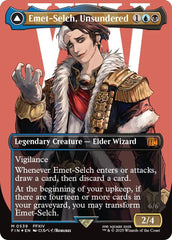 Emet-Selch, Unsundered // Hades, Sorcerer of Eld (Borderless) (Surge Foil) [FINAL FANTASY] | The Time Vault CA