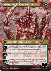 Grist, Voracious Larva // Grist, the Plague Swarm (Borderless) [Modern Horizons 3] | The Time Vault CA